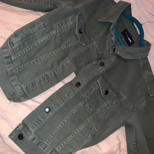 Olive Jean Jacket